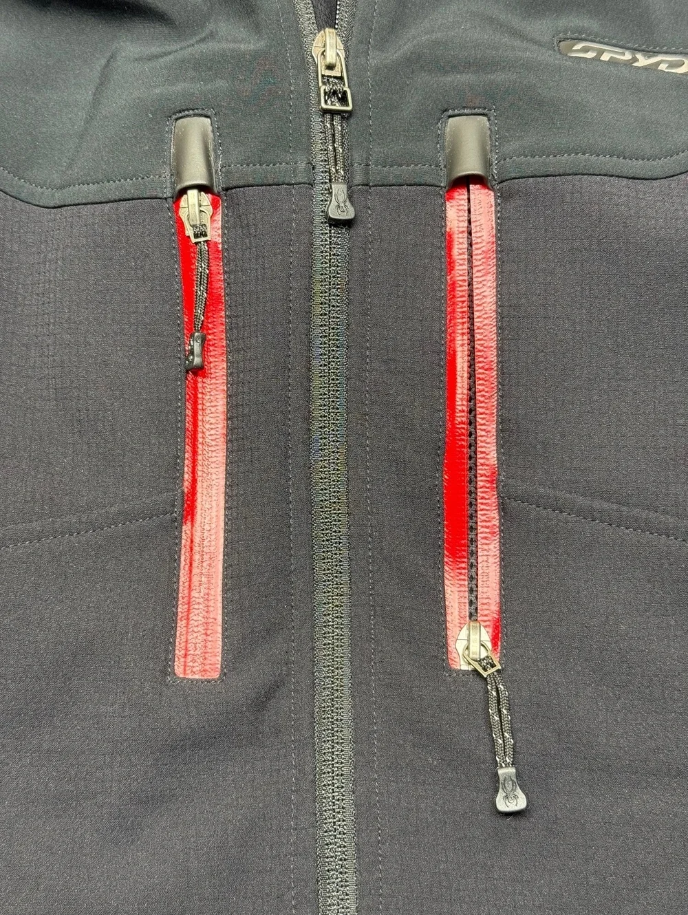 Spyder red drawcord very
